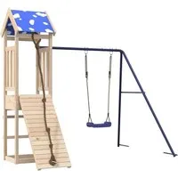 vidaXL Spielturm Massivholz Kiefer