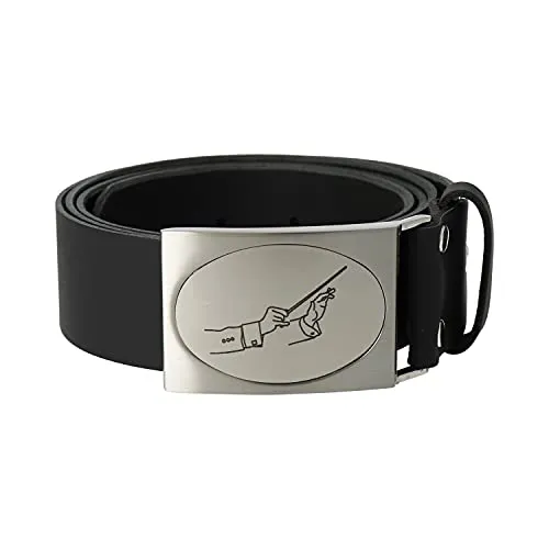 mugesh Ledergürtel für Musiker mit kunstvollen Motiven von blasmusik-shop