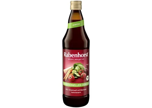 Rabenhorst Traditioneller Gemüsesaft Bio Aktion (13,32 EUR/l)