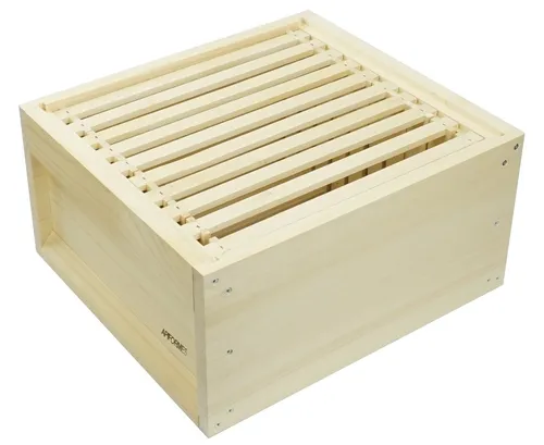 Deutsch Normalmaß DN Zarge+10 DN Rähmchen für Liebig-Imkerei - Kästen & Zubehör aus hochwertigem Fichte/Tanne, ideal für effiziente Bienenzucht und langlebige Nutzung.