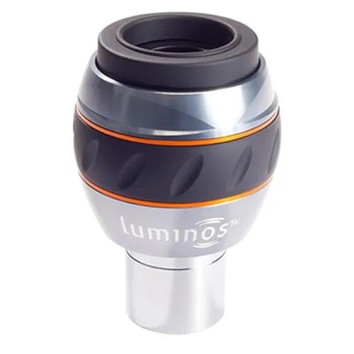 Celestron 93432 Luminos 15mm Eyepiece, Black/Silver