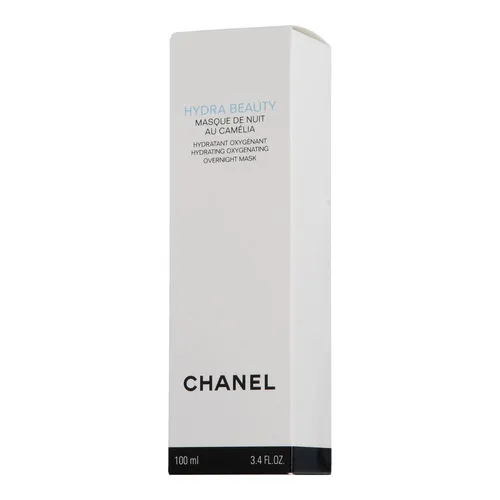 Chanel Hydra Beauty Masque de Nuit Au Camelia 100 ml - Sonstige Gesichtspflegeartikel, verwandelt sich in Wassertropfen für optimale Sauerstoffversorgung der Haut über Nacht und sorgt für einen strahlenden Teint am Morgen.
