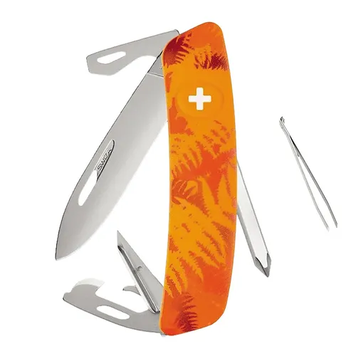 Swiza D04 AM Farn/Orange Taschenmesser