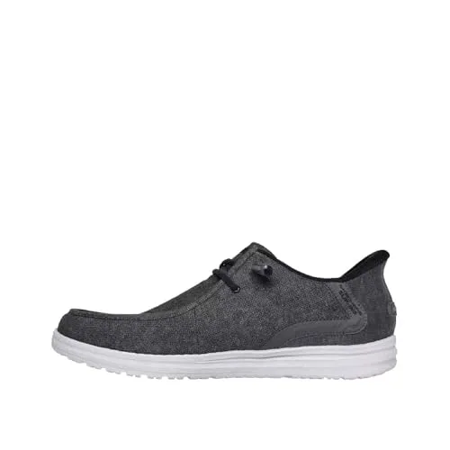 Skechers Herrenschuhe SLIP-INS: MELSON - CORONADO in Grau, Größe 43 - Sneaker mit bequemer Slip-On Funktion, ideal für lässige Outfits und den ganzen Tag Tragekomfort.