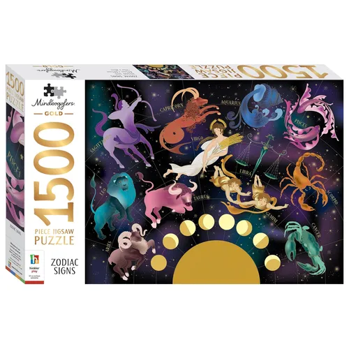 Curious Universe – Mindbogglers Gold 1500-teiliges Puzzle – Sternzeichen – Astro
