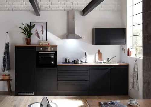 BEGA BBK Küchenzeile JAZZ 4 mit E-Geräten - Moderne Küchenzeile mit hochwertigen E-Geräten, perfekt für effizientes Kochen und stilvolles Wohnen.