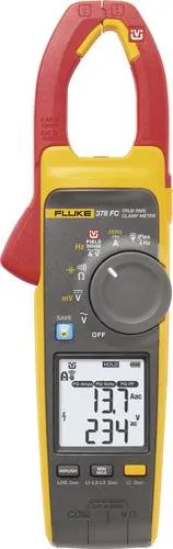 Fluke 378 FC/E Stromzange - Echteffektiv-Strommessung - Elektroinstallation & Elektronikwerkzeug - Messen Sie sicher ohne Berührung von Leitungen dank FieldSense-Technologie. Ideal für präzise Spannungs- und Strommessungen.