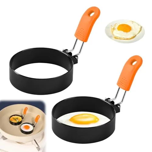 Edelstahl Eierform Set für perfekte Spiegeleier