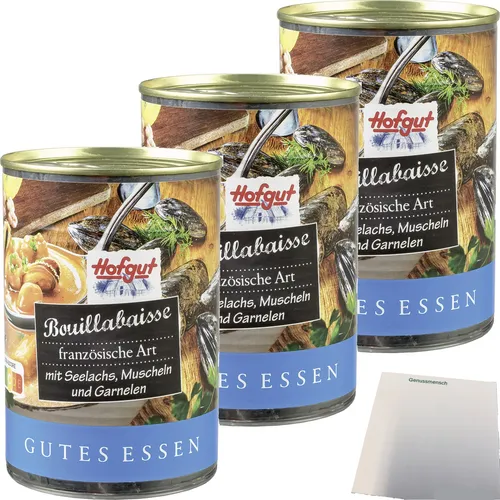 Hofgut Bouillabaisse 3er Pack – 3x400ml Dose