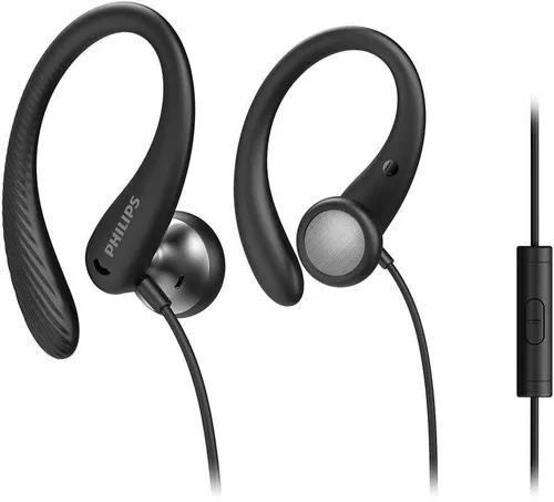 Philips TAA1105BK/00 Kopfhörer - Kabelgebundene In-Ear Sportkopfhörer mit leichtem Design, ideal für aktiven Lifestyle und hervorragendem Klang bei jeder Bewegung.