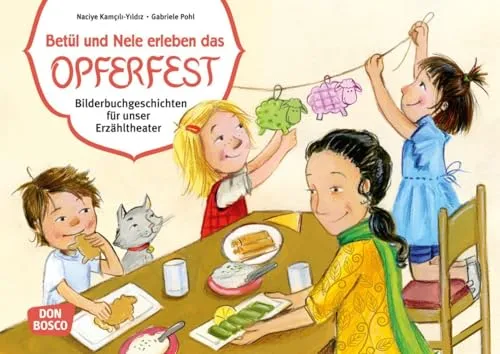 Kamishibai Bildkartenset: Betül und Nele erleben das Opferfest - Entdecken Sie das Kamishibai Bildkartenset mit Betül und Nele. Fördern Sie das Erzählen und Verstehen von kulturellen Geschichten. Ideal für Erzähltheater und kreative Lernumgebungen.