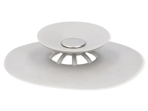 alpina Waschbecken-Sieb und -Stöpsel, Ø 10 cm