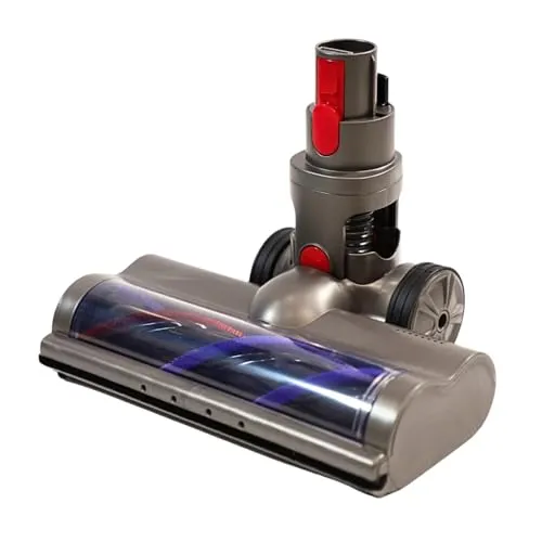 Bürste kompatibel mit Dyson V7, V8, V10, V11, V15 – Reinigungskopf mit Direktantrieb mit LED – harte Böden und Teppichböden SOS accessoire