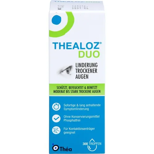Produktbild THEALOZ Duo Augentropfen 10 ml von Thea Pharma