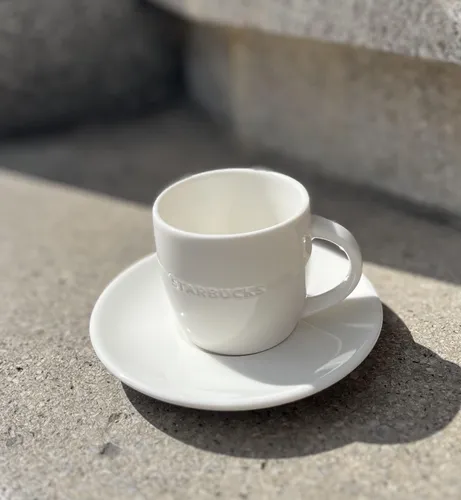 Kaffee- und Teetassen Weiß von Starbucks