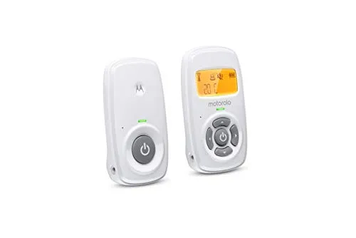 Motorola Baby MBP24 Audio Baby Monitor mit Raumtemperaturanzeige, hochempfindliches Mikrofon und Zwei-Wege-Talk - UK EDITION
