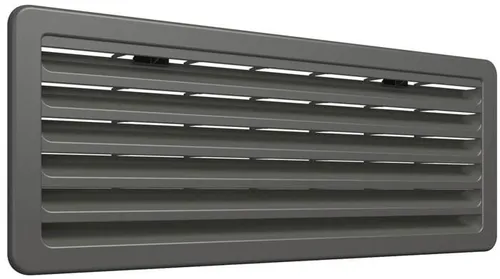 Thetford Vent Lüftungsgitter 186x483mm, dunkelgrau