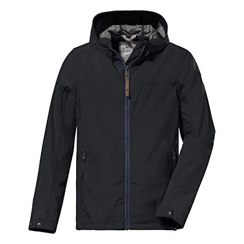 G.I.G.A. DX Herren Softshelljacke/Outdoorjacke mit Kapuze - GS 9 MN SFTSHLL JCKT, dunkelnavy, L, 38213-000