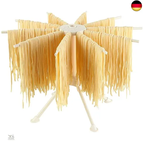 Bugucat Nudeltrockner, Pastatrockner Nudelständer mit 10 Ausziehbare Sprossen