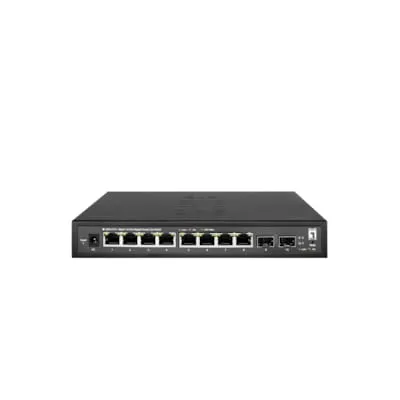 LevelOne Switch 8x GE GES-2110 2xGSFP Hilbert - Switches mit 8 Gigabit-Ports und 2 GSFP-Slots, ideal für hohe Netzwerkgeschwindigkeiten und flexible Konnektivität in Unternehmensumgebungen.
