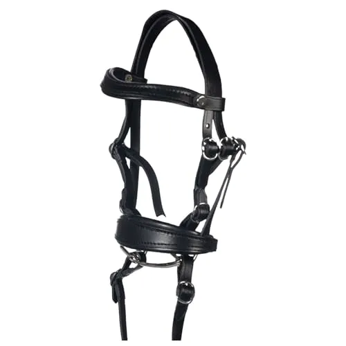 HKM Hobby Horsing Trense Basic in schwarz von HKM