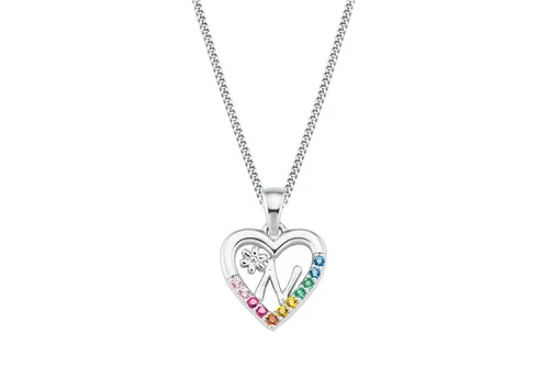 Prinzessin Lillifee Kette mit Anhänger aus 925 Sterling Silber - Hochwertige Mädchen Halskette aus 925 Sterling Silber mit funkelnden Zirkonia, perfekt als Geschenkidee für besondere Anlässe wie Geburtstag oder Weihnachten.