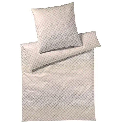 Joop! Bettwäsche Cornflower Gleam 4106-08 Blush - 155x220cm - Bettwäsche aus hochwertigem Mako-Satin für exklusive Schlafzimmer. Langlebige Qualität und leuchtende Farben sorgen für einen eleganten Look.