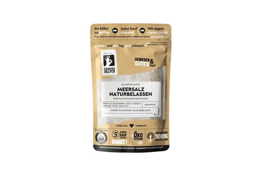 Bremer Gewürzhandel Gewürz Meersalz naturbelassen, gemahlen, 250 g