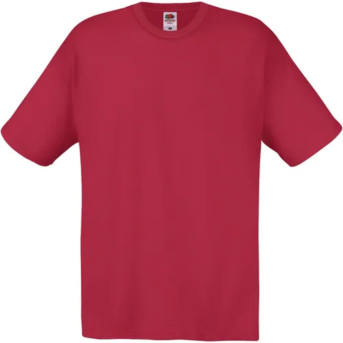 FRUIT OF THE LOOM - Herren T Shirt Original Tshirt Kurzarmshirt auch in 4XL 5XL