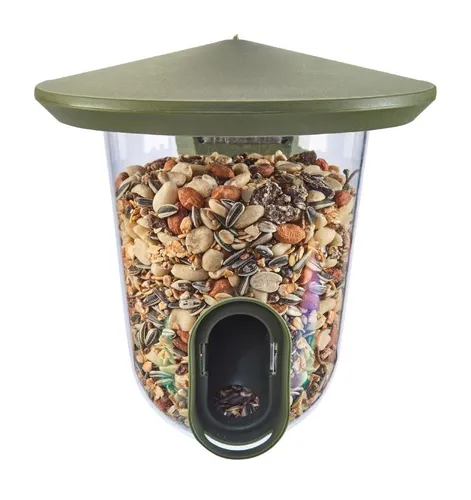 Elles Vogelfutterspender Vogel-Bar - Vogelfutterspender mit ansprechendem Design, ideal für die Fütterung von Wildvögeln im Garten.