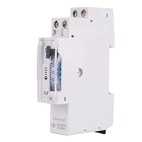 Mini-Zeitschaltuhr TM610C – Hochpräziser Timer für effiziente Beleuchtung