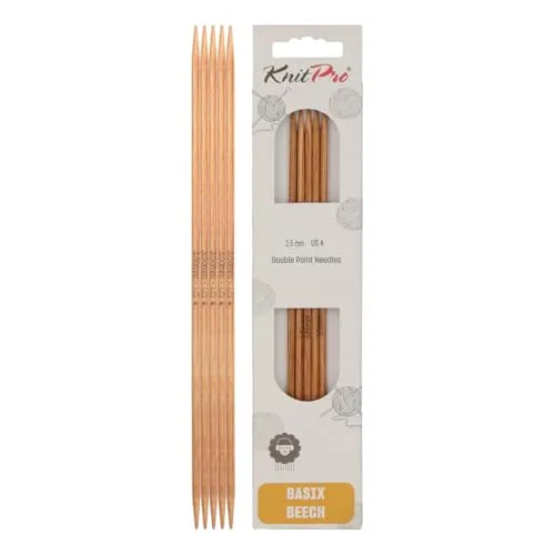 KnitPro Basix Beech Nadelspiele 8