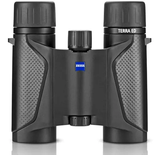 ZEISS Fernglas Terra ED Pocket 8x25 - 8-fach Vergrößerung, 100% wasserdicht und kompakt für unterwegs