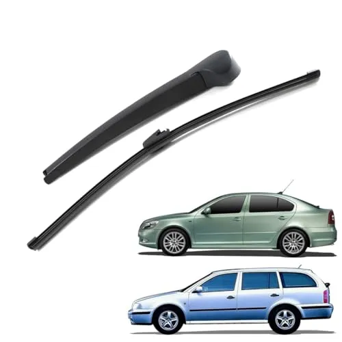 Heckwischerarm Heckscheibenwischer Heckwischer Scheibenwischer Wischer Scheibenwischerarm Wischerblatt Wischerarm Kompatibel mit Skoda Octavia 2004-2012 322231034755 AutoHobby