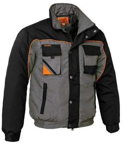 Artmas Herren Winterjacke gefüttert Short 60 - Bequeme und warme Arbeitsjacke für Herren, ideal für kalte Tage. Hergestellt aus 80% Polyester und 20% Baumwolle, bietet sie Komfort und Funktionalität.