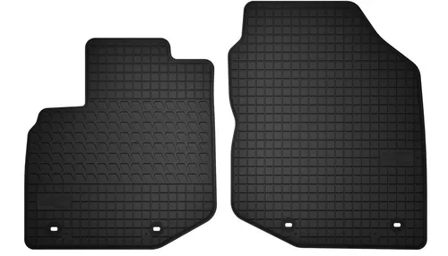 Gummi Fußmatten Vorne für Honda Jazz III Bj. 2011-2014  Passgenau Schwarz