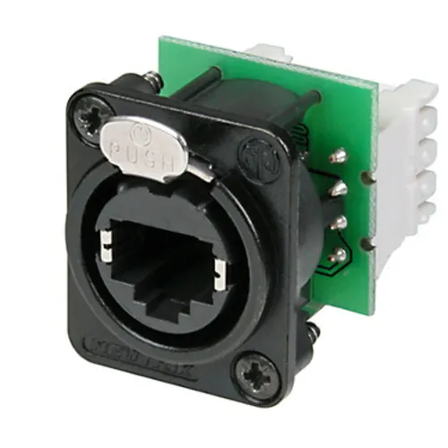 Neutrik NE8FDV-Y110-B RJ45 Chassisbuchse