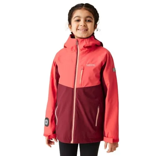 Regatta Trekktain 3 in 1 Jacke für Mädchen - Sportjacke für Mädchen, wasserdicht und atmungsaktiv mit verstellbarer Kapuze und Bündchen, ideal für jede Jahreszeit.