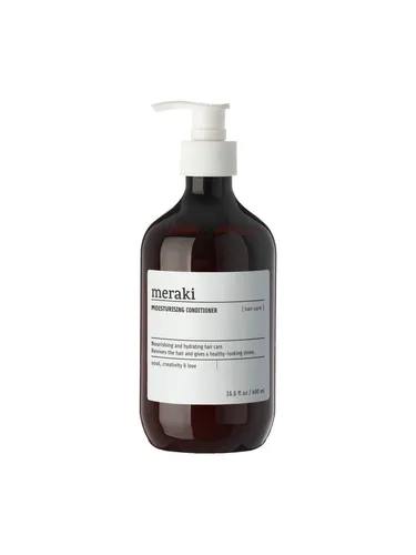 Meraki Moisturising Conditioner 490 ml - Hochwertiger Haarpflege-Conditioner, ideal zur Reparatur von trockenem Haar. Mit Provitamin B5 und Bio-Kokosöl für intensive Feuchtigkeit und Glanz.
