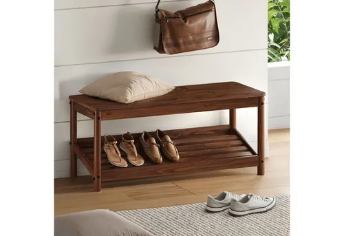 IDIMEX Schuhbank APOANA, elegante Sitzbank mit praktischer Schuhablage