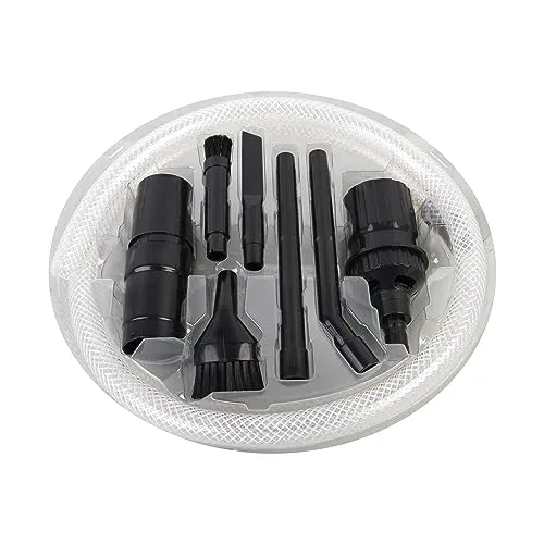 Minisaugset, Mikrodüsenset 8 Teile inkl. Adapter für alle Staubsauger mit 32mm und 35mm Anschluss - Passt auf über 98% aller Staubsauger - z.B. Miele Siemens Bosch AEG Rowenta Fakir EIO Electrolux