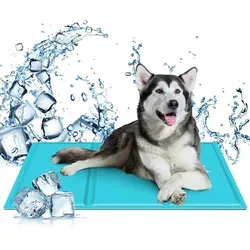 Nobleza Kühlmatte für Hunde, 110x70cm – Selbstkühlende Haustierdecke für den Sommer - Die Nobleza Kühlmatte für Hunde bietet durch ihr hochwertiges Material und die selbstkühlende Gelauflage optimalen Komfort für Ihr Haustier. Ideal für heiße Tage und leicht zu reinigen.