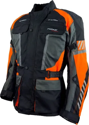 roleff Motorradjacke RO16012 in schwarz von Roleff