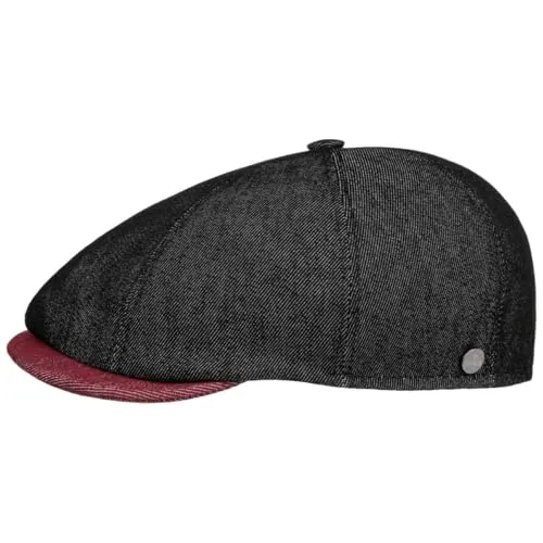 LIERYS Twotone Flatcap - Italienische Ballonmütze für Herren und Damen - Schirmmütze aus hochwertigem Materialmix, luftig-leicht und ideal für Frühjahr/Sommer. Handmade in Italy, vereint Stil und Komfort.