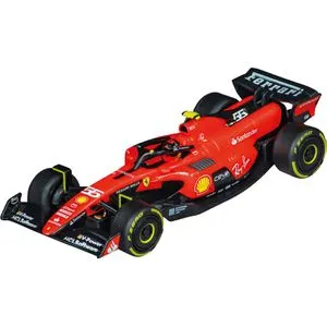 Carrera 20064239 Slotcar GO!!! Ferrari SF-23 - Formel 1 Slotcar im Maßstab 1:43 für Carrera GO!!! Rennbahnen, detailgetreu und ideal für Kinder ab 6 Jahren. Erlebe aufregende Rennen mit Carlos Sainz und seinem Ferrari!