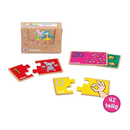 ZAHLEN - LERNSPIELKARTEN - SET 42 TEILIG ABC CHAMPIONS NEU OVP