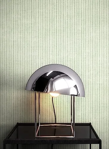 NEWROOM Tapete Grün Vliestapete Streifen - Moderne Streifentapete in Grün und Weiß, ideal für jeden Raum. Hochwertig, lichtbeständig und einfach abziehbar. Inklusive gratis Tapezier-Ratgeber für perfekte Ergebnisse!