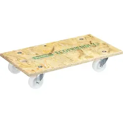 WAGNER Transporthilfe OSB MEDIUM 18 mm - 250 kg Tragkraft - Zubehör für Möbel mit hochwertiger OSB Ladefläche, ideal für Schwertransporte und leicht zu bewegen dank hochbelastbarer Rollen und praktischem Aufhängeloch.