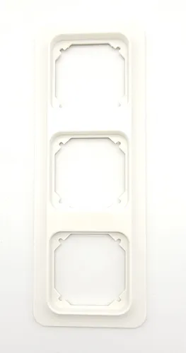 Merten 397319 Atelier-Rahmen, 3fach, Polarweiß