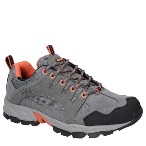 HI-TEC Auckland Lite WP Woman Wanderschuh - Wanderschuhe für Damen mit rutschhemmender Gummiprofilsohle, ideal für lange Wanderungen und hohen Tragekomfort.